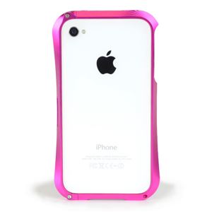iPhone4s メタルバンパー [ピンク] - 拡大画像