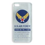 iPhone5ケース USAF タッチペン付き クリア ロゴ 12C