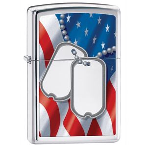 ZIPPO 星条旗＆ドッグタグ 28291