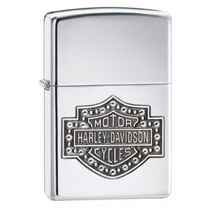 ZIPPO ハーレーダビッドソン バー＆シールドクリスタル 28349