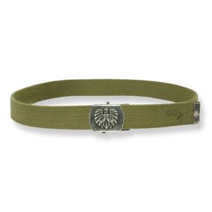 【中古】軍払下品 オーストリア軍 キャンバスベルト[sis1093]A07G06C