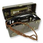 【中古】軍払下品 チェコ軍 フィールドフォン[sis833]A01G07C