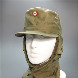 【中古】軍払下品 オーストリア軍 ウィンターキャップ[sis886]A04A04A