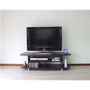 《ナチュラル家具工房》 TV台（テレビ台） ダークブラウン 96005 【完成品】