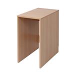 1cmピッチ隙間収納 収納BOX ロータイプ D59.5用 2連 YHK-0211-NA