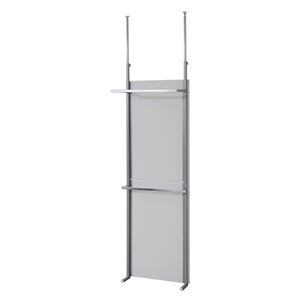 ディスプレイパーテーション ハンガー幅60cm zjknj-086-WH