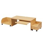 ロータイプパソコンデスク 壁面タイプ SGT-0083-NA