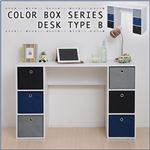 JKプラン Folding box series Desk TYPEB BDC-0182-WH