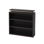 1cmピッチ大容量収納ラック 幅60cm 上置き YHK-0215-DB ダークブラウン
