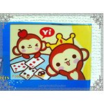 【誰でも画伯】ぬり絵セット F066 超簡単レベル! 《トランプ遊び》キャンバスサイズ10cm×15cm