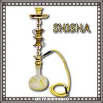 【水タバコ】シーシャ・HOOKAH（フーカー）/yms078/YELLOW/81cm　※本体のみ