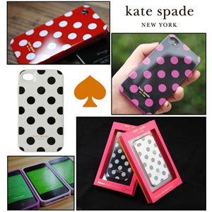 KATE SPADE/ケイトスペードの人気のドット柄＆シンプルデザイン　ブラック＆ホワイトドット