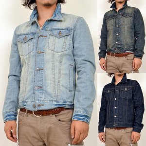 デニムジャケットGジャン　ウァンウォッシュ　Lサイズ