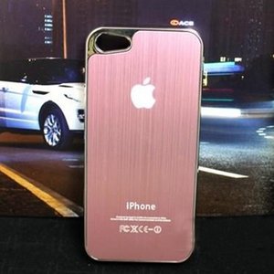 iPhone5 ケース/iPhone5 カバー☆メタルケース ピンク