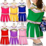 ときめきチアガール☆ レッド 3Lサイズ 《大きいサイズ》