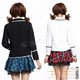 【長袖ジャケット】ポケット付学生服・コスプレ【6118/２色】白色 - 縮小画像4
