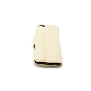 iPhone5 ケース　カバー キルティング　PVC素材　ベージュ