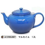 【ル・クルーゼ】　PG0302SS-10 ラージ ティーポット インフューザー付 １．３Ｌ/マルセイユ