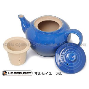 【ル・クルーゼ】　PG0302-08 スモール ティーポット ０．６Ｌ　全３色/マルセイユ