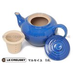 【ル・クルーゼ】　PG0302-08 スモール ティーポット ０．６Ｌ　全３色/マルセイユ
