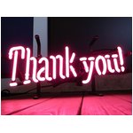 ネオンサイン【THANK YOU】サンキュー