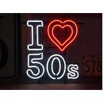 ネオンサイン【I LOVE 50'S】アイラブ50S