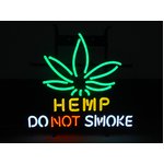 デザインリニューアル！ネオンサイン【HEMP -DO NOT SMOKE-】