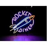 ネオンサイン【ROCKET DINER】