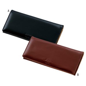 パリス牛革長財布/ブラウン