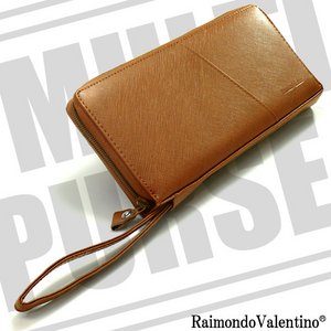 万能財布★高い機能性とファッション性/キャメル