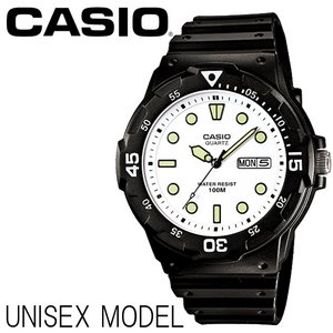 【CASIO(カシオ)】100m防水・カレンダー機能付き腕時計【BOX・保証書付】
