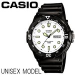 【CASIO(カシオ)】100m防水・カレンダー機能付き腕時計【BOX・保証書付】