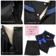 ビビットリボンのブラックセーラー服 6color/ブルーMサイズ - 縮小画像5