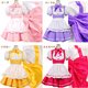 《大きいサイズ》[8mm]ときめきメイドワンピース★フレッシュカラー4color/イエロー3L - 縮小画像1