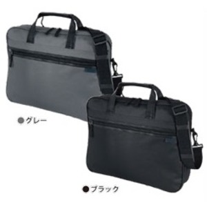 ビジネスカバン！多機能ビジネスバッグ☆実用性を重視しました！ZIP-11/グレイ