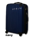 キャリーバッグ人気【Travel Gear】TSAファスナー4輪スーツケース/ネイビー