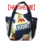 おしゃれエコバッグの姉妹品◆ミニトートバッグ/【HERSHES(紺)】