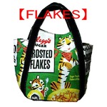 おしゃれエコバッグの姉妹品◆ミニトートバッグ/【FLAKES】