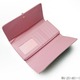三つ折り財布フェイクレザー レディース/ライトピンク - 縮小画像2