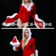 セクシー カッコイイ パンツ一体型 サンタ衣装 クリスマス コスプレ - 縮小画像4