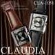 メンズ腕時計 クォーツ　スクウェアー　メンズウォッチ-CLAUDIA- 腕時計/文字盤black&ベルトbrown - 縮小画像2