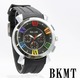 メンズ腕時計 マルチカラーインデックス メンズ 腕時計/ホワイト - 縮小画像4