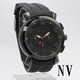 メンズ腕時計 マルチカラーインデックス メンズ 腕時計/ブラック - 縮小画像5