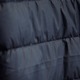 スタジアムダウンジャケット ジャンパー ブルゾン 中綿 秋 冬/ブラック×ブラックMサイズ - 縮小画像4