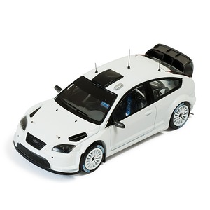 ミニカー ixo／イクソ フォード・フォーカス RS WRC08 2009ラリー仕様 ホワイト - 拡大画像