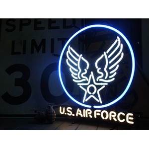 ネオンサイン 【U.S.AIR FORCE1】ユーエスエアフォース1（ネオン管 看板 アメリカン雑貨 ・NEON SIGN・ネオンサイン）