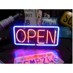 ネオンサイン 【OPEN】 オープン Mサイズ（ネオン管 看板 アメリカン雑貨 ・NEON SIGN・ネオンサイン）