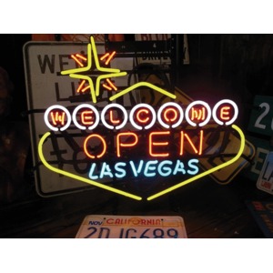 ネオンサイン 【LAS VEGAS OPEN】ラスベガスオープン（ネオン管 看板 アメリカン雑貨 ・NEON SIGN・ネオンサイン）