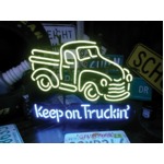 ネオンサイン 【【KEEP ON TRUKIN】キープオントラック（ネオン管 看板 アメリカン雑貨 ・NEON SIGN・ネオンサイン）