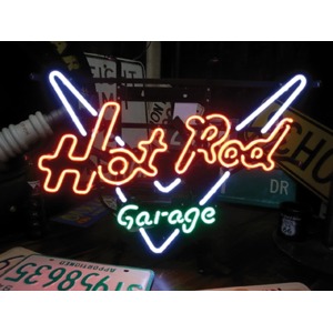 ネオンサイン 【HOT ROD2】ホットロッド2（ネオン管 看板 アメリカン雑貨 ・NEON SIGN・ネオンサイン）